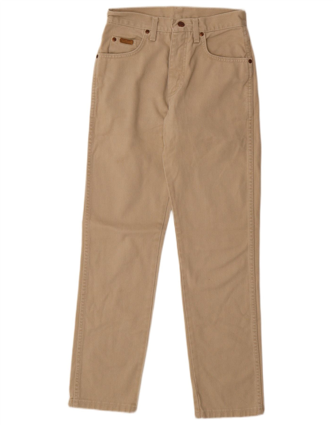 WRANGLER Pantalones informales rectos para hombre W27 L30 Beige