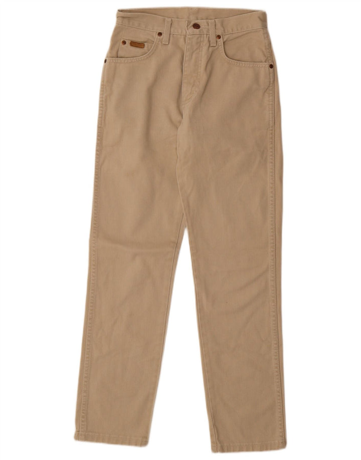 WRANGLER Pantalones informales rectos para hombre W27 L30 Beige