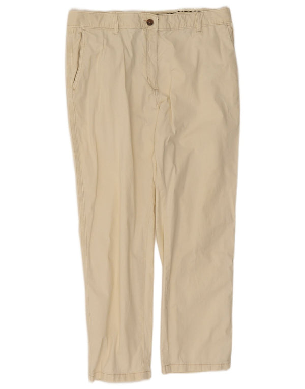 Marks & Spencer Pantalones Cortos para Mujer UK 40 Large W32 L25 Off White