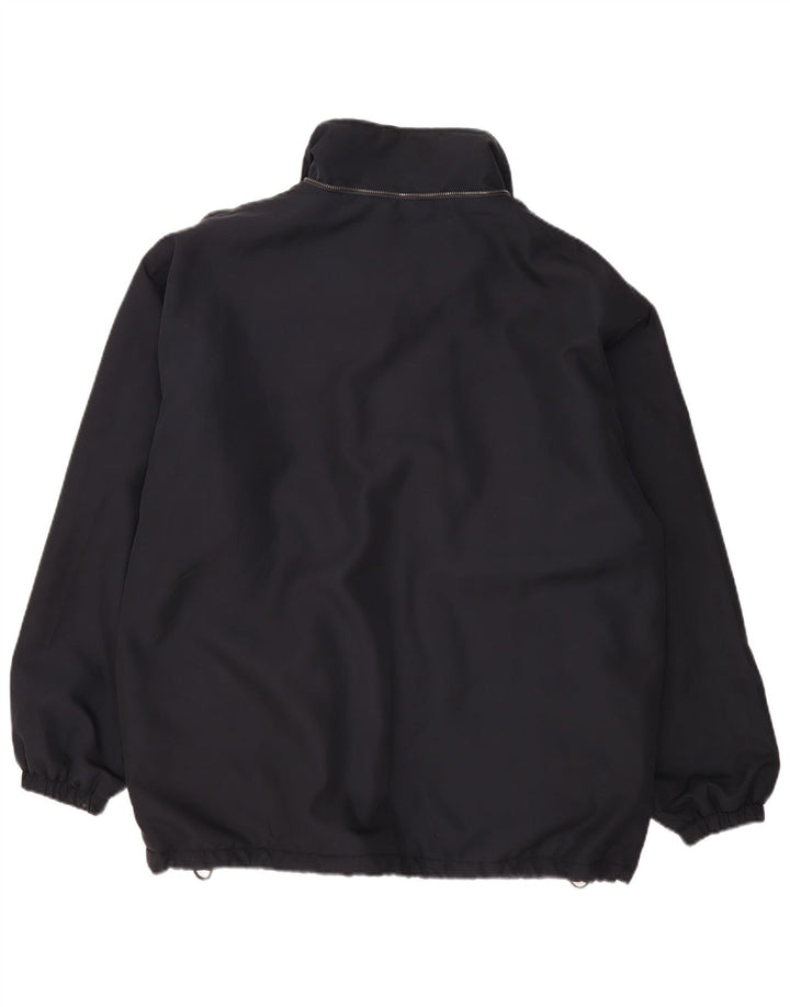 Kappa Chaqueta reversible para hombre UK 40 Large Poliéster negro