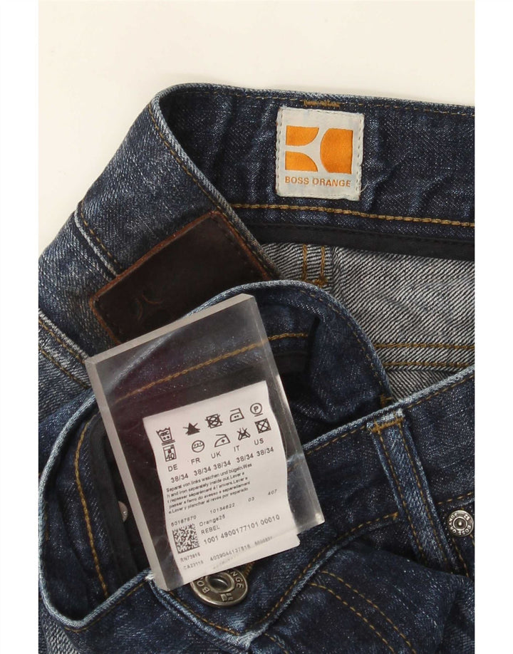Vaqueros rectos de corte regular para hombre de Boss Orange W38 L34 Algodón azul