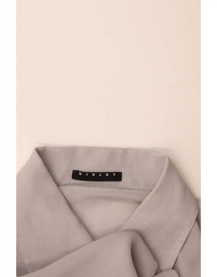 Camisa Sisley para mujer UK 44 Gris medio