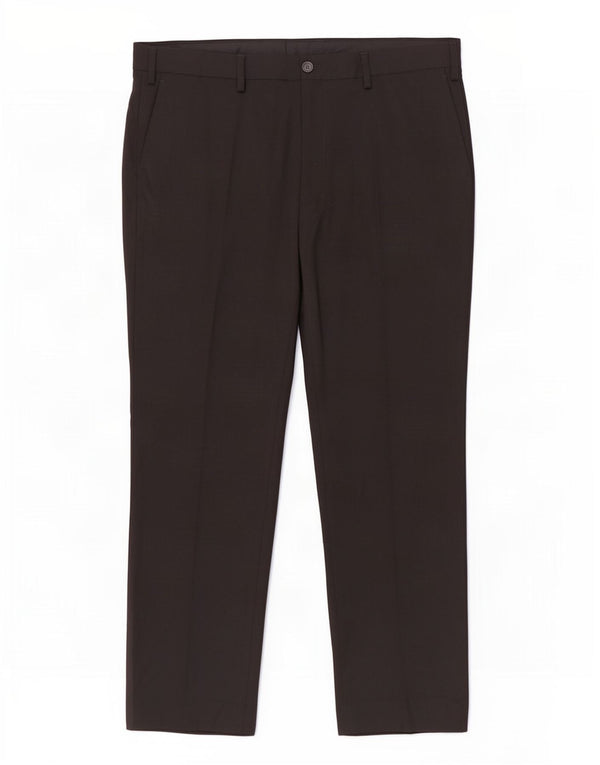 Marks & Spencer Pantalones de traje rectos a medida para hombre W38 L31 Negro