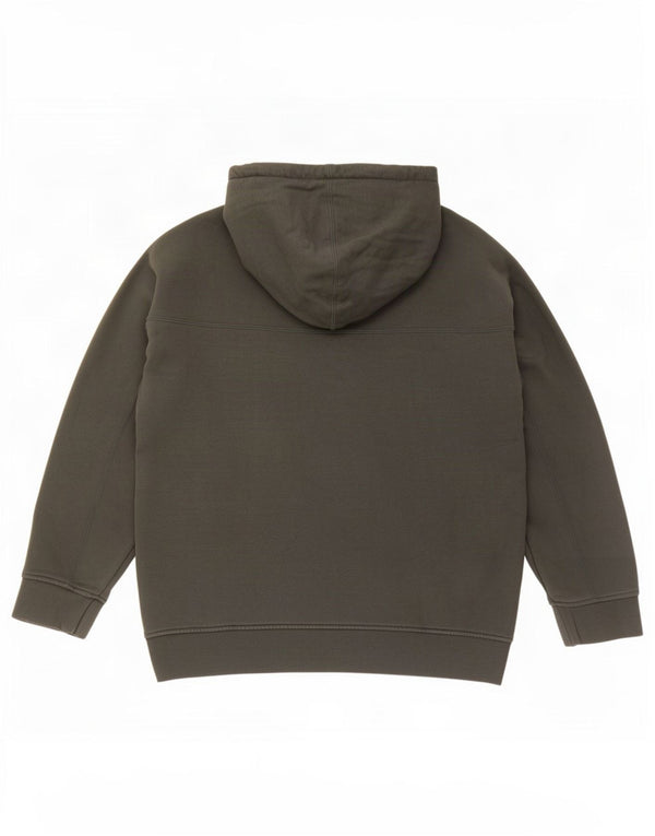 Adidas Hombre Sudadera Con Capucha Jumper Medium Caqui Algodón