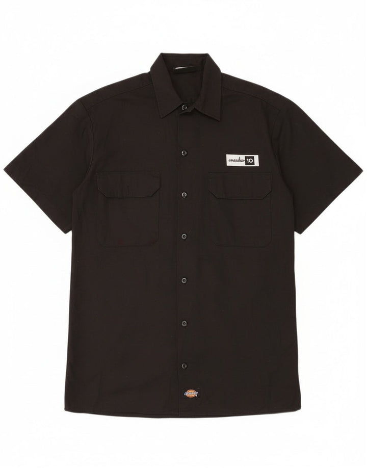 Camisa Dickies Hombre Manga Corta XS Poliéster Negro