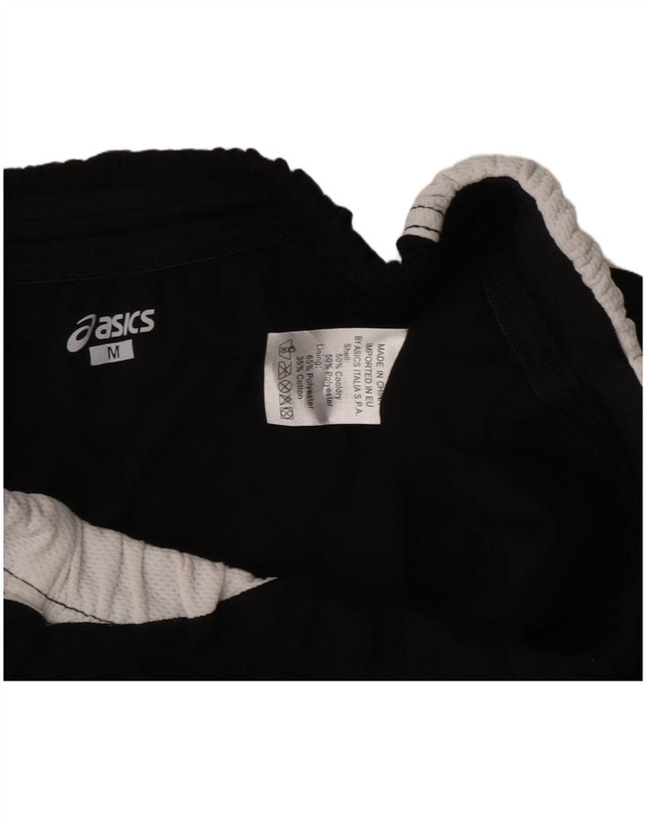 Asics Shorts deportivos gráficos para mujer UK 40 Mediano Negro Colorblock Poliéster