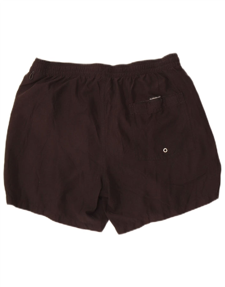 Quiksilver Hombre Bañador Corto Grande Poliéster Negro