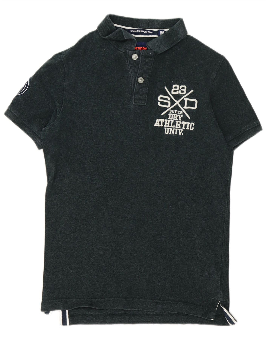 Superdry Polo Gráfico De Algodón Verde Medio |