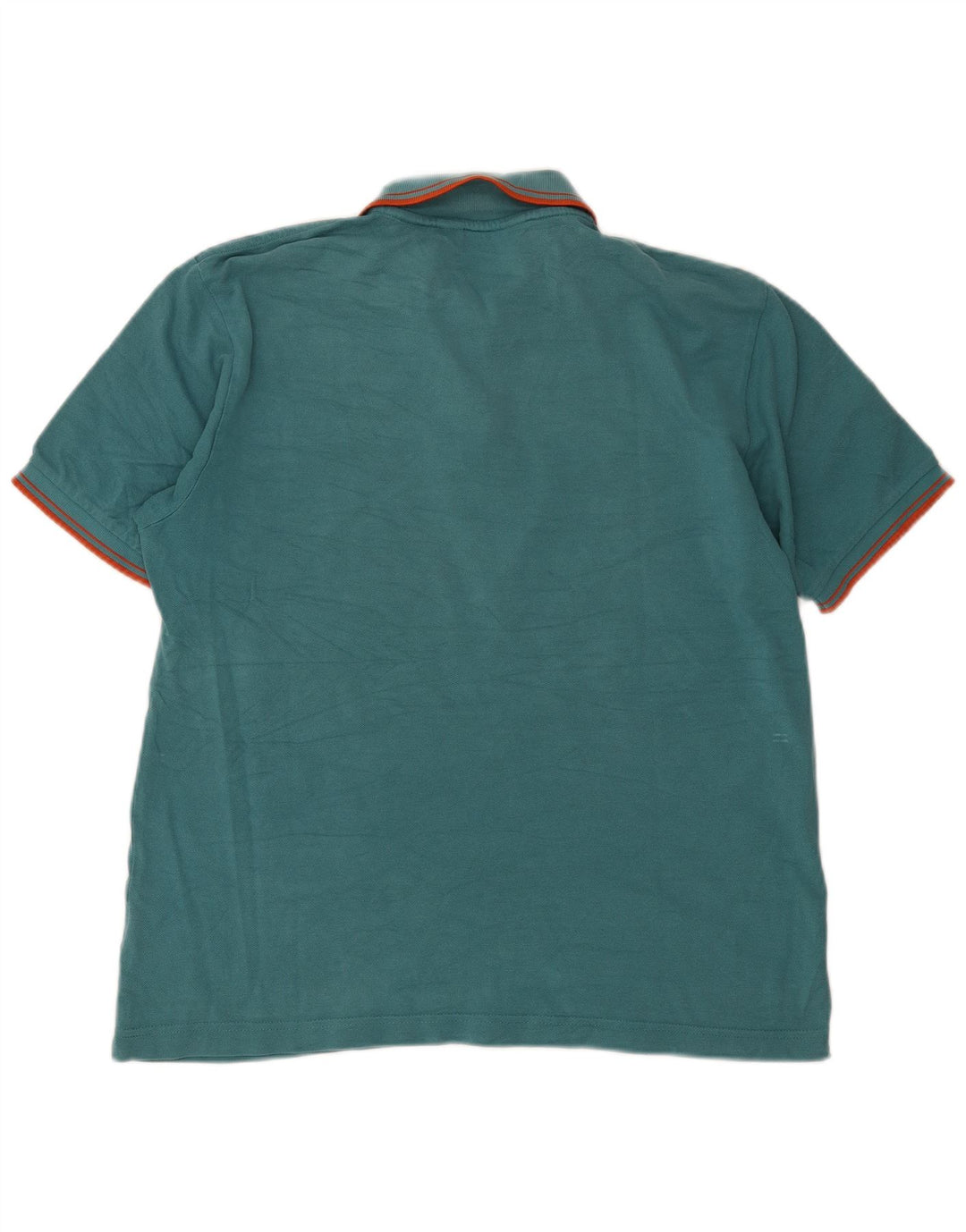 Polo Kappa Hombre De Algodón A Rayas Verde Grande