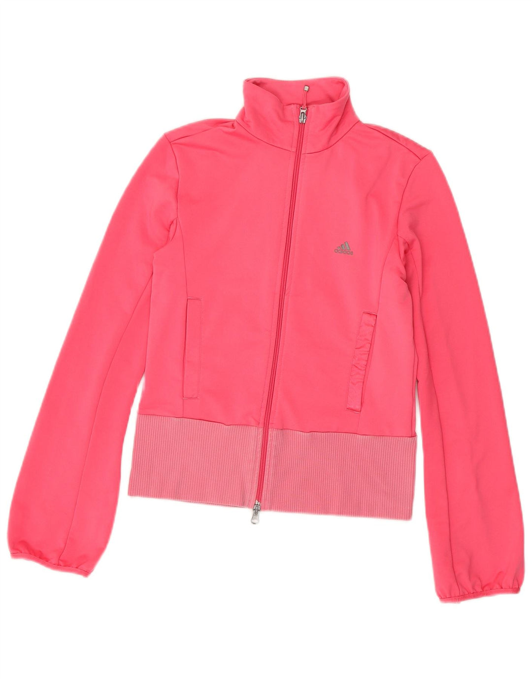 ADIDAS Mujer Clima 365 Graphic Chándal Top Chaqueta Reino Unido 10 Pequeño Rosa