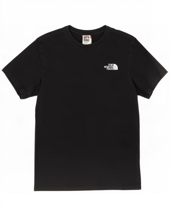 The North Face - Camiseta para hombre, talla pequeña, algodón negro