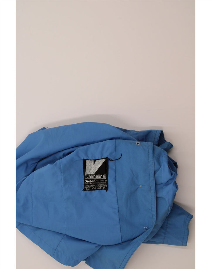 VALMELINE Womens Utility Jacket UK 14 Medium Blue Polyester Vintage Valmeline and Second-Hand Valmeline from Messina Hembry 