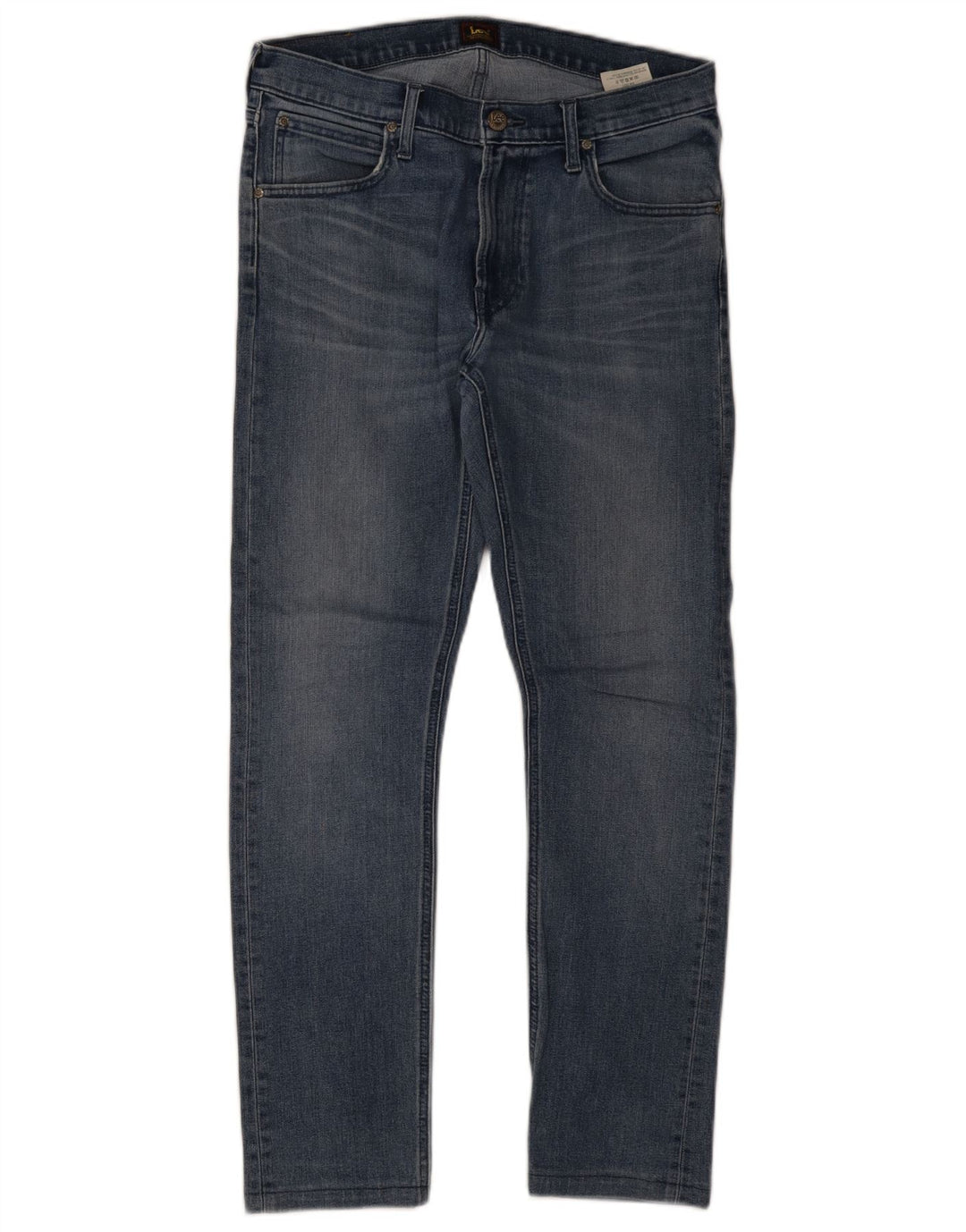 Vaqueros Lee Luke Slim para Hombre W32 L32 Algodón Azul