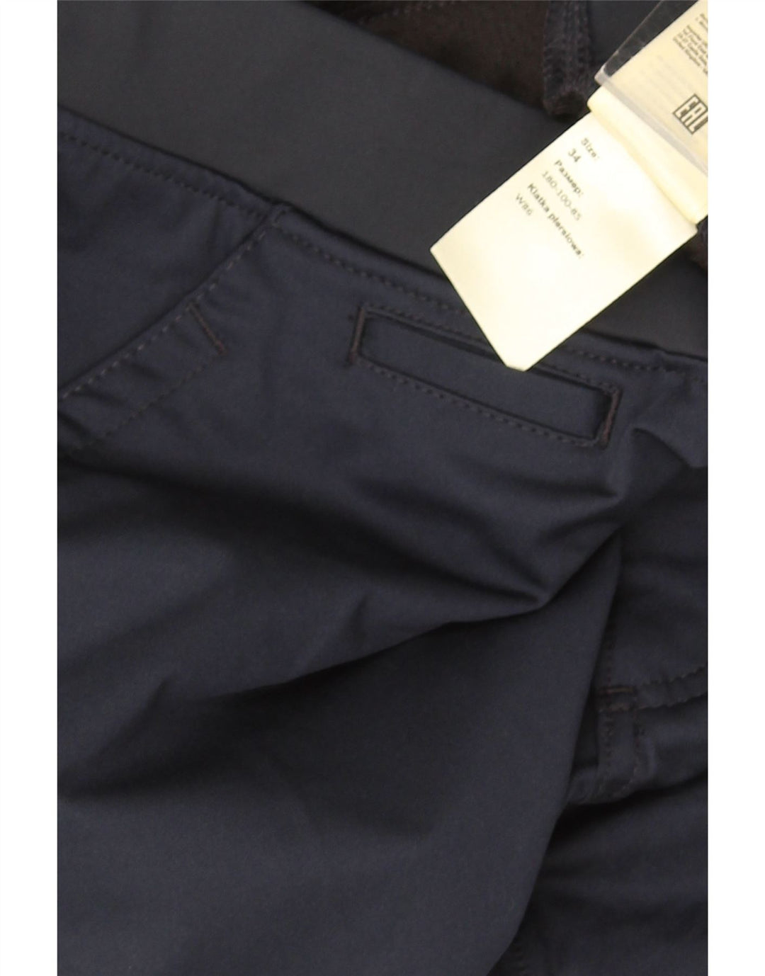 Wrangler Pantalones cortos deportivos para hombre, tamaño grande, poliéster azul marino