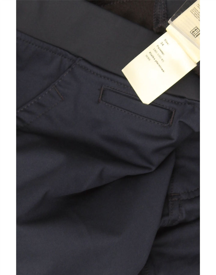 Wrangler Pantalones cortos deportivos para hombre, tamaño grande, poliéster azul marino