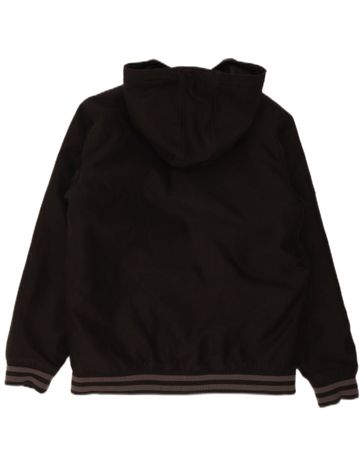 Vans - Chaqueta acolchada con capucha para hombre, talla 40, color negro