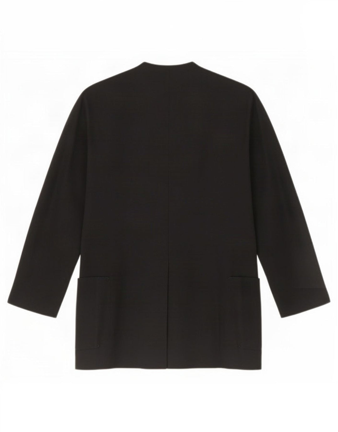 Marella Chaqueta Blazer de 4 Botones para Mujer UK 12 Mediana Negra Lana Nueva