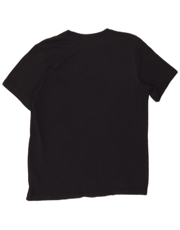 Nike - Camiseta Dri Fit para hombre, talla mediana, algodón negro
