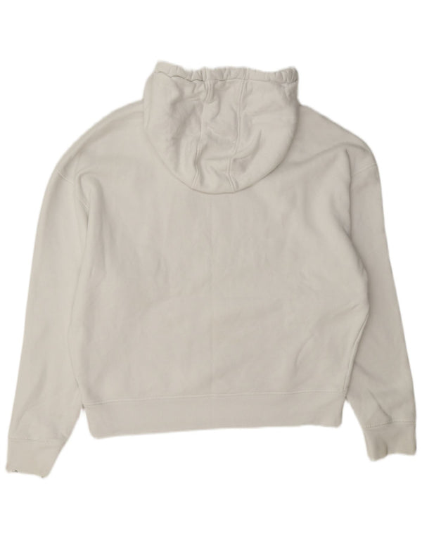 Ted Baker Sudadera con capucha extragrande para mujer talla 3 mediana blanca