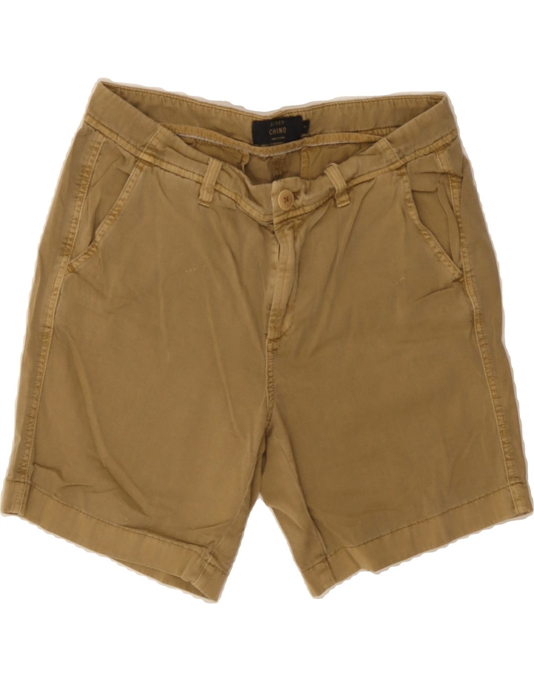 J. CREW Womens Chino Shorts US 4 Small W30  Khaki Cotton Vintage J. Crew and Second-Hand J. Crew from Messina Hembry 