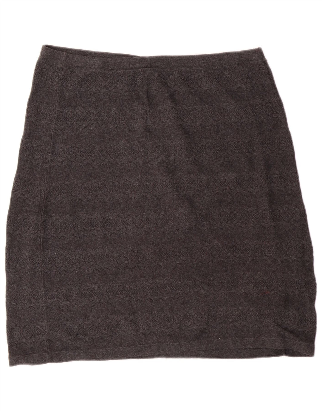 Minifalda de cintura alta para mujer de Fat Face UK 40 Large W30 Gris Algodón Clásico