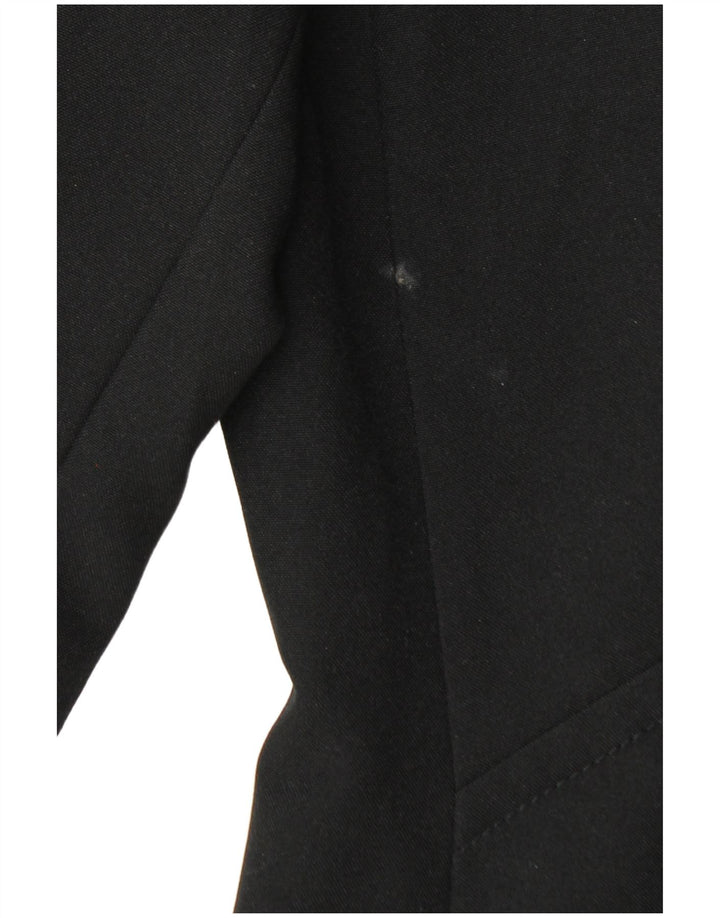 Chaqueta tipo blazer de 1 botón para mujer Bay UK 44 Grande Poliéster negro