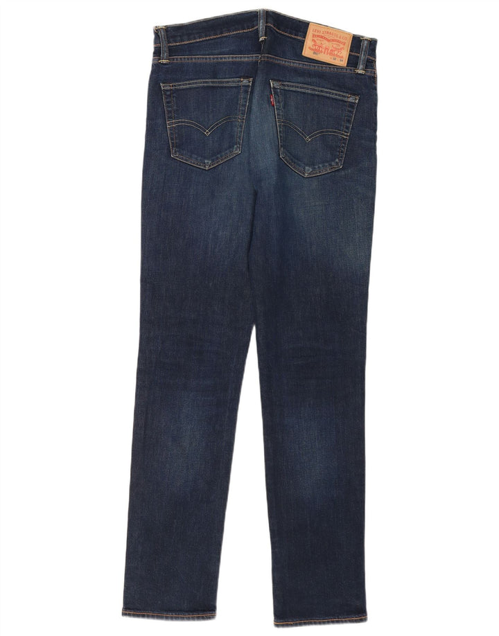 Levi's Hombre 511 Slim Jeans W32 L34 Algodón Azul Marino
