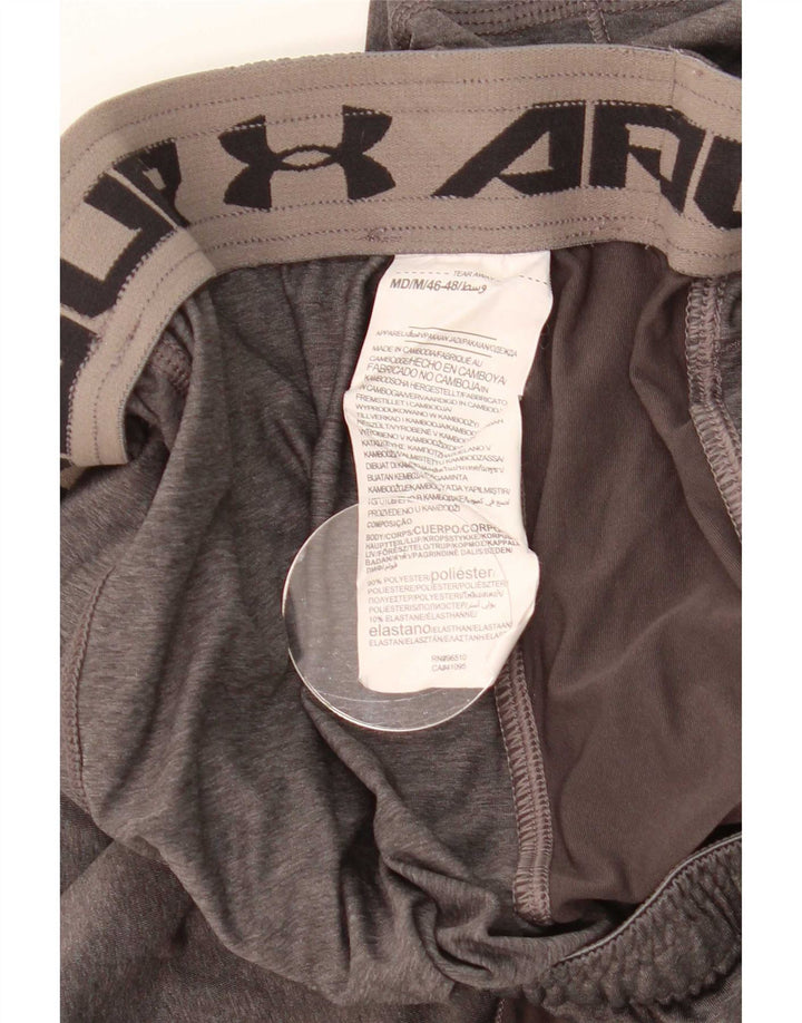 Under Armour Pantalones cortos deportivos para hombre Poliéster gris medio