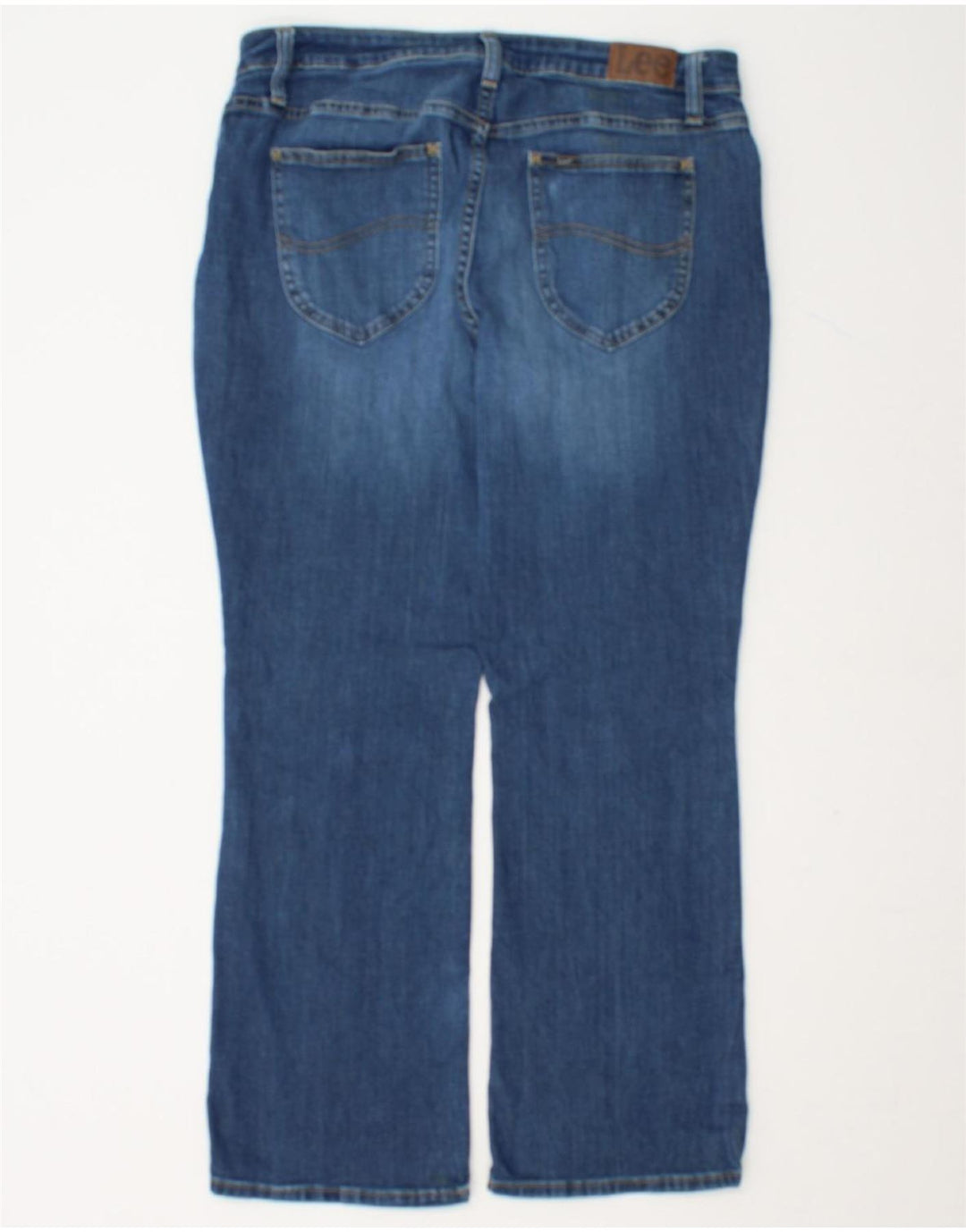 LEE Womens Bootcut Jeans US 14 XL W34 L28 Blue Cotton Vintage Lee and Second-Hand Lee from Messina Hembry 