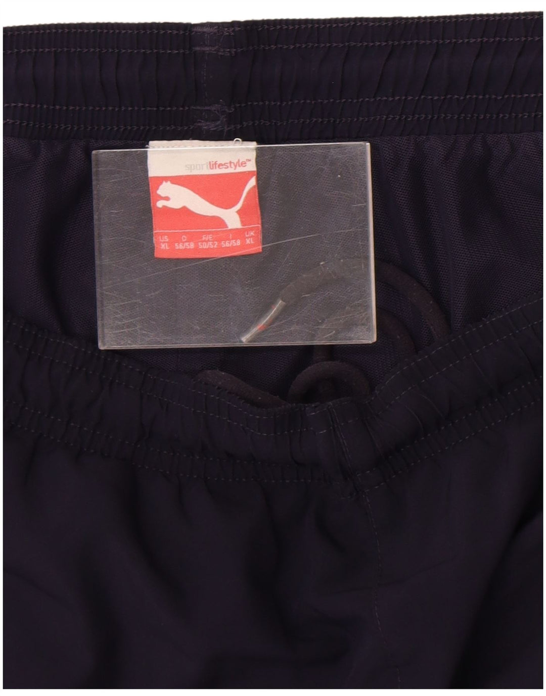 Puma Pantalones cortos deportivos para hombre XL Azul marino