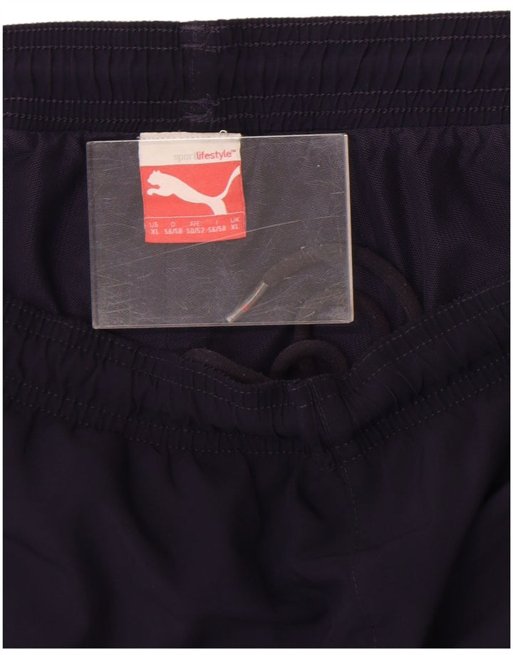 Puma Pantalones cortos deportivos para hombre XL Azul marino