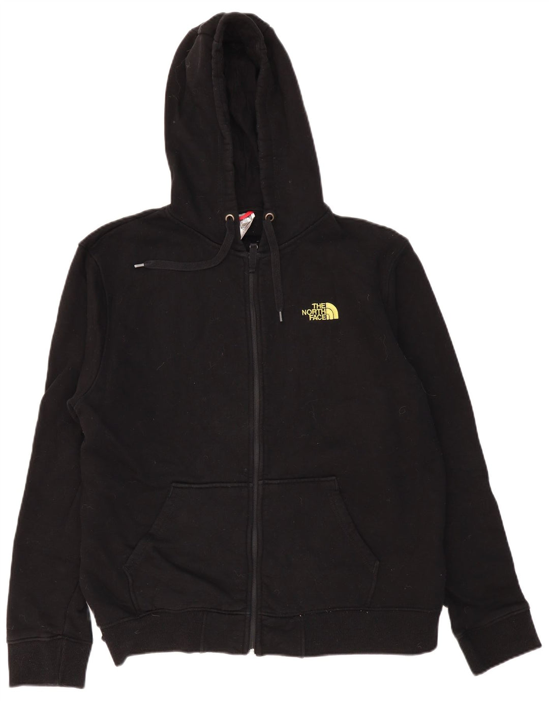 THE NORTH FACE Sudadera con capucha y cremallera para hombre XL Algodón negro