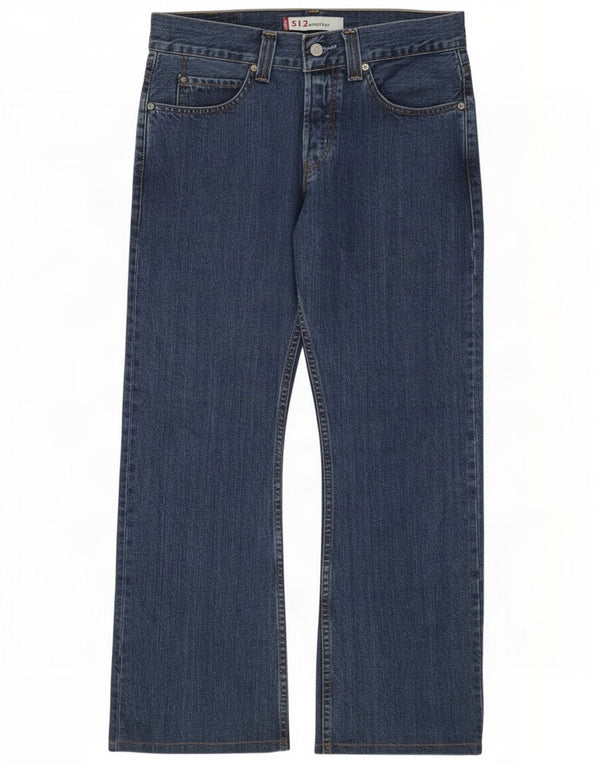 Levi's Hombre 512 Vaqueros Bootcut W30 L30 Algodón Azul