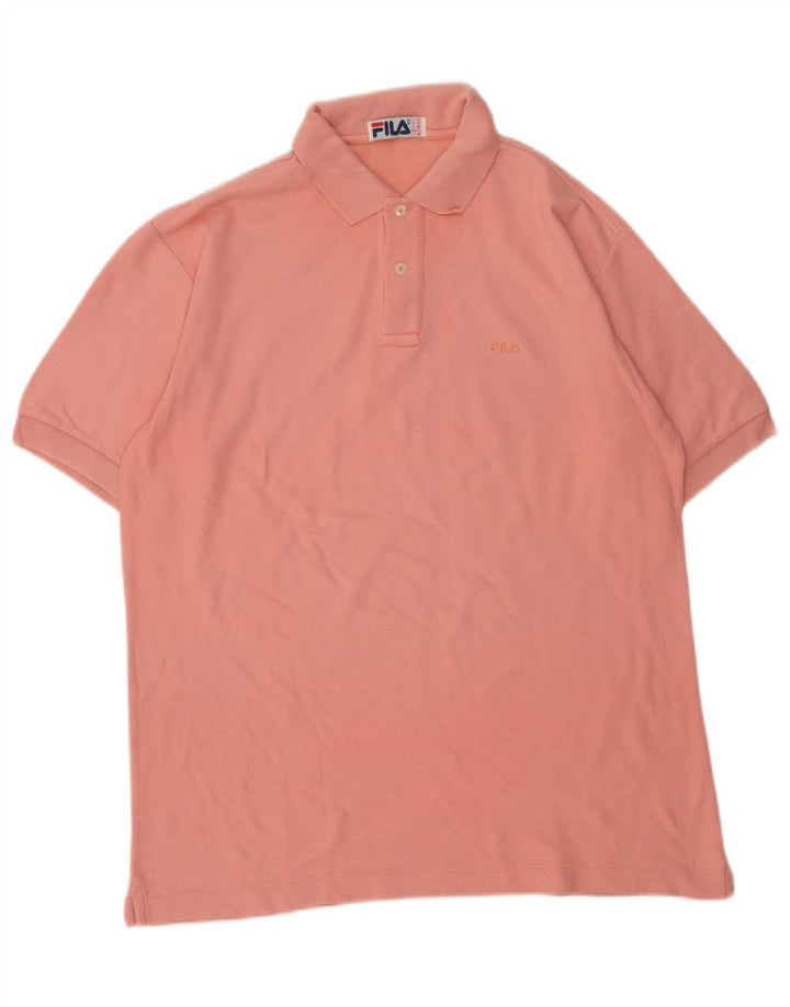 Fila Polo Hombre IT 52 Grande Algodón Rosa