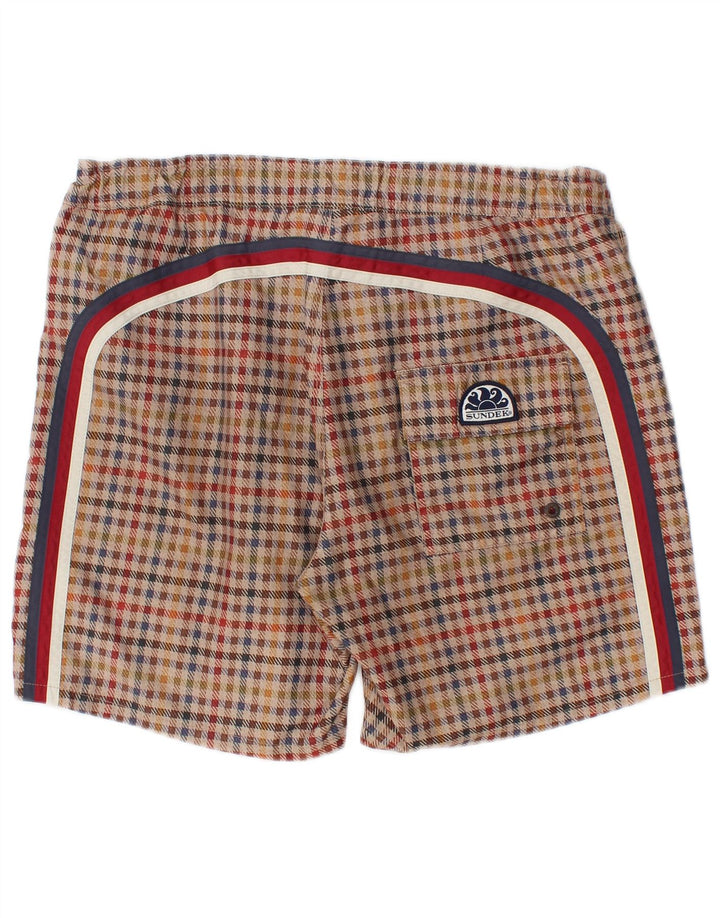 Sundek Bañador Hombre Mediano Cuadros Multicolor Poliéster