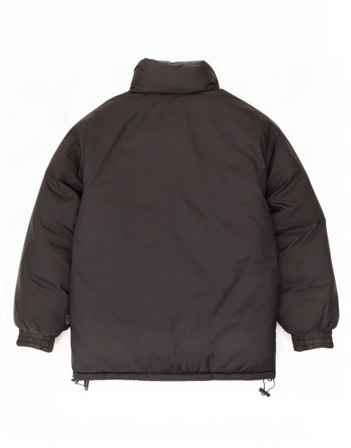 Dream Chaqueta reversible acolchada para hombre UK 40 Large Nylon negro