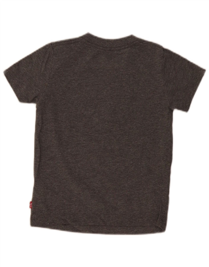 Levi's Camiseta gráfica para niño 5-6 años Gris Algodón