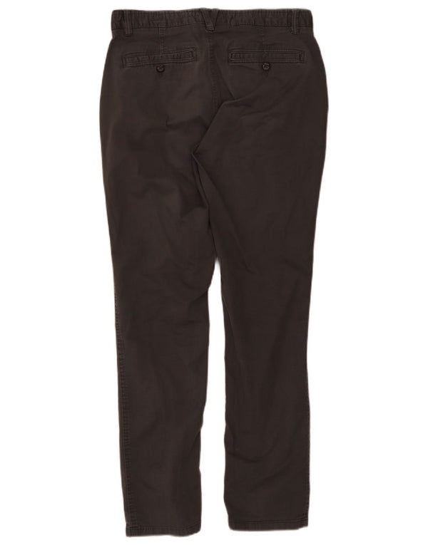 Pantalones chinos ajustados para hombre de Fat Face W32 L29 Gris Algodón