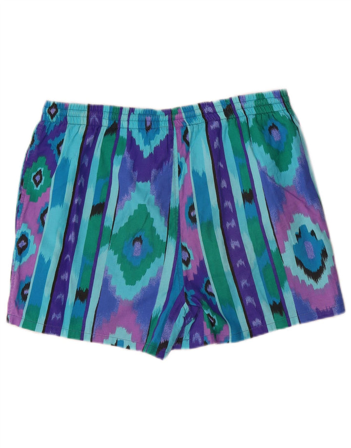 Navigare Bañador Hombre Mediano Algodón Ikat Multicolor