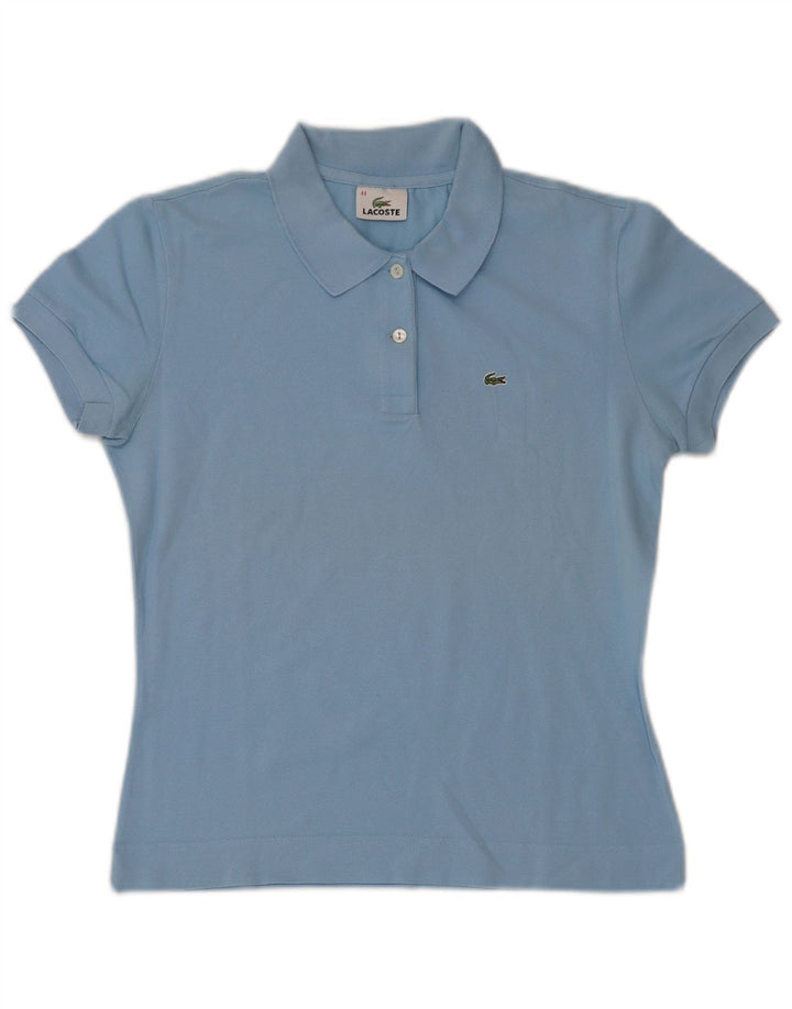 Polo Lacoste para mujer talla 44 algodón azul grande