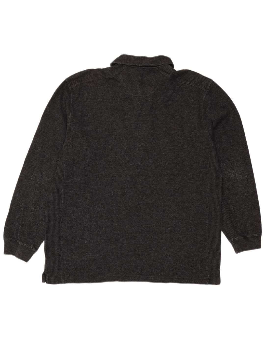 IZOD Polo de manga larga para hombre XL Algodón negro