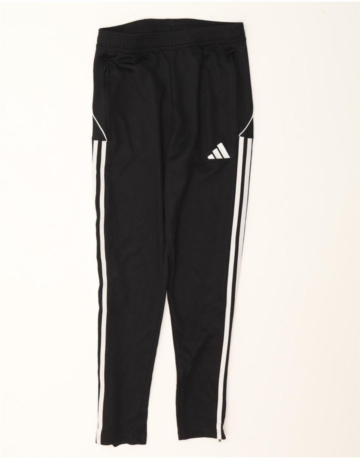 Adidas Hombre Slim Fit Pantalones De Chándal Pequeño Negro Poliéster