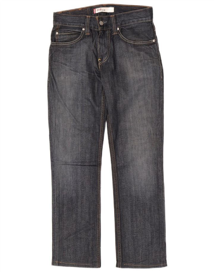 Vaqueros Levi's Mujer 511 Slim W30 L29 Algodón Azul Marino