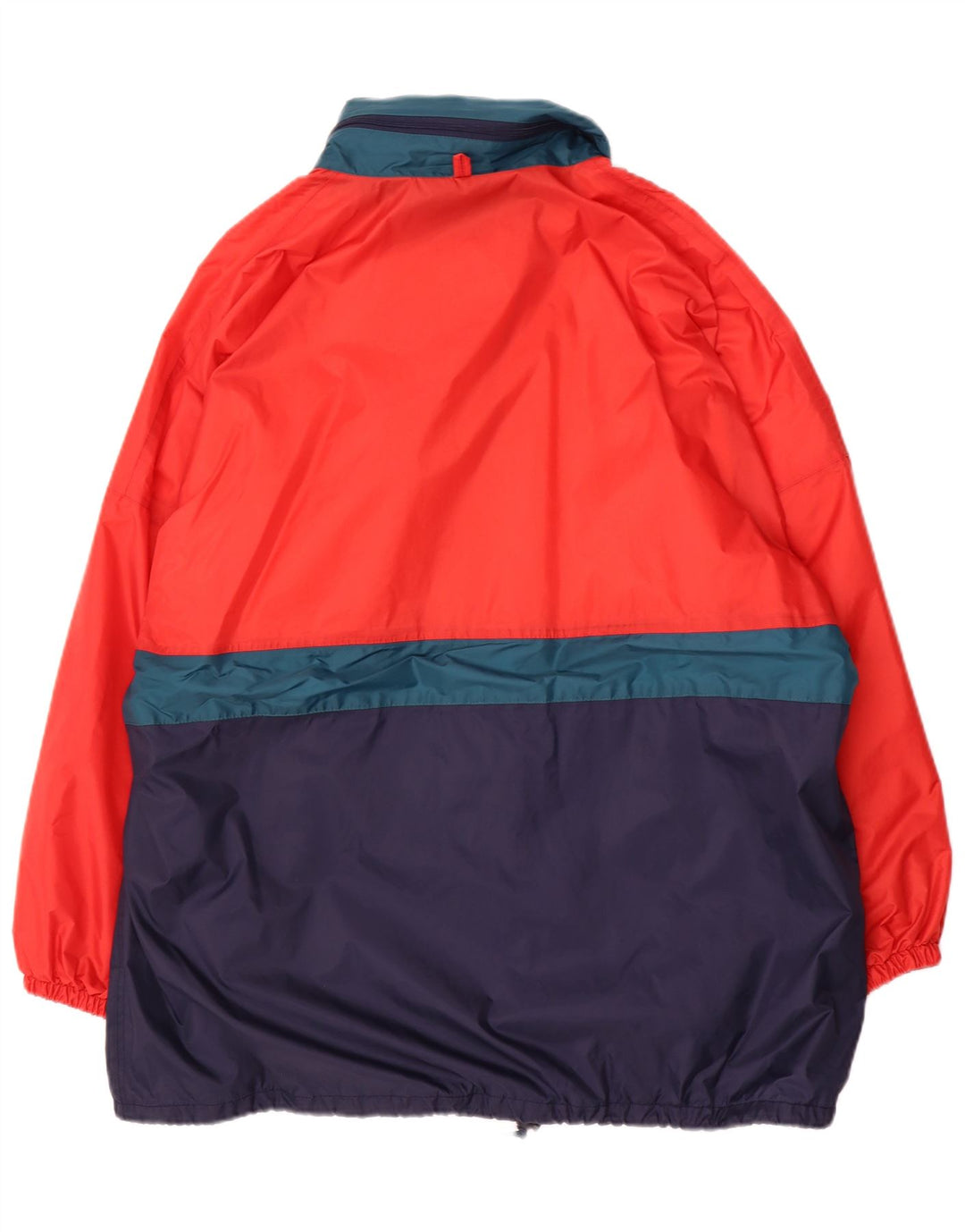 Jeantex - Chaqueta de chándal holgada para hombre, talla pequeña, color rojo, poliamida