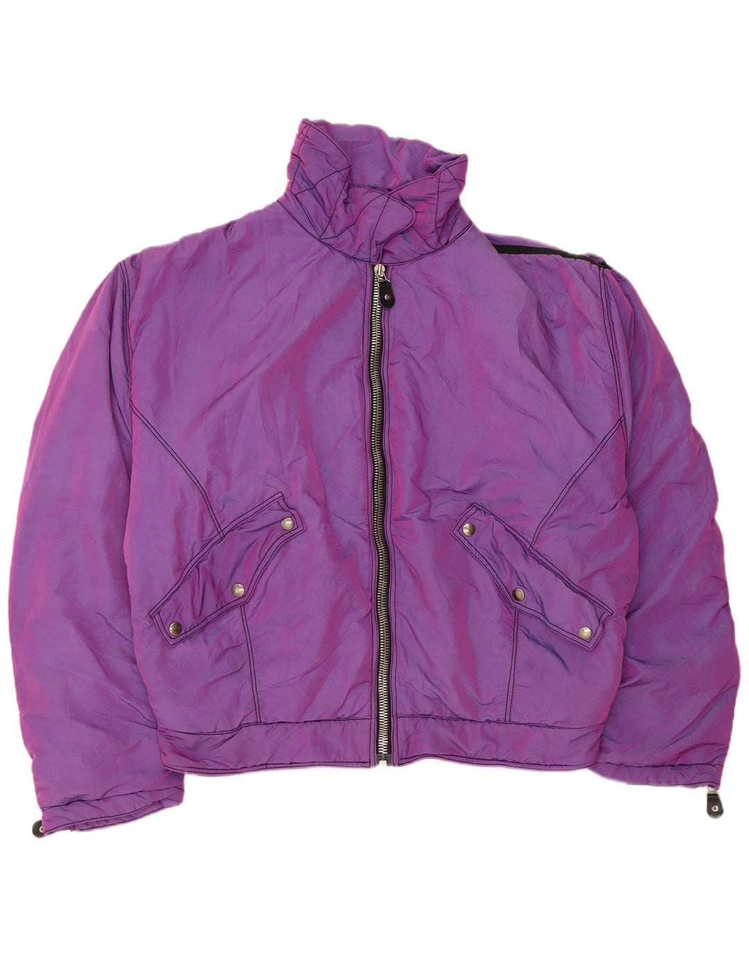 JET SET Chaqueta de esquí Air Chute para mujer UK 22 3XL Nylon morado