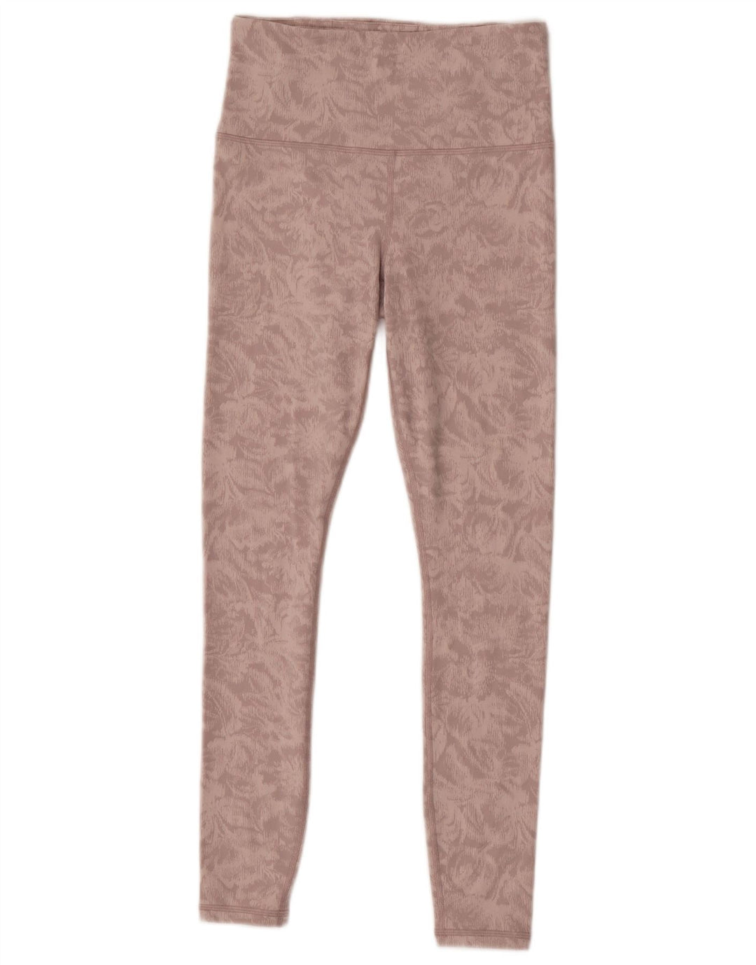 Athleta Leggings con patrón abstracto para mujer UK 8 Small Pink Nylon