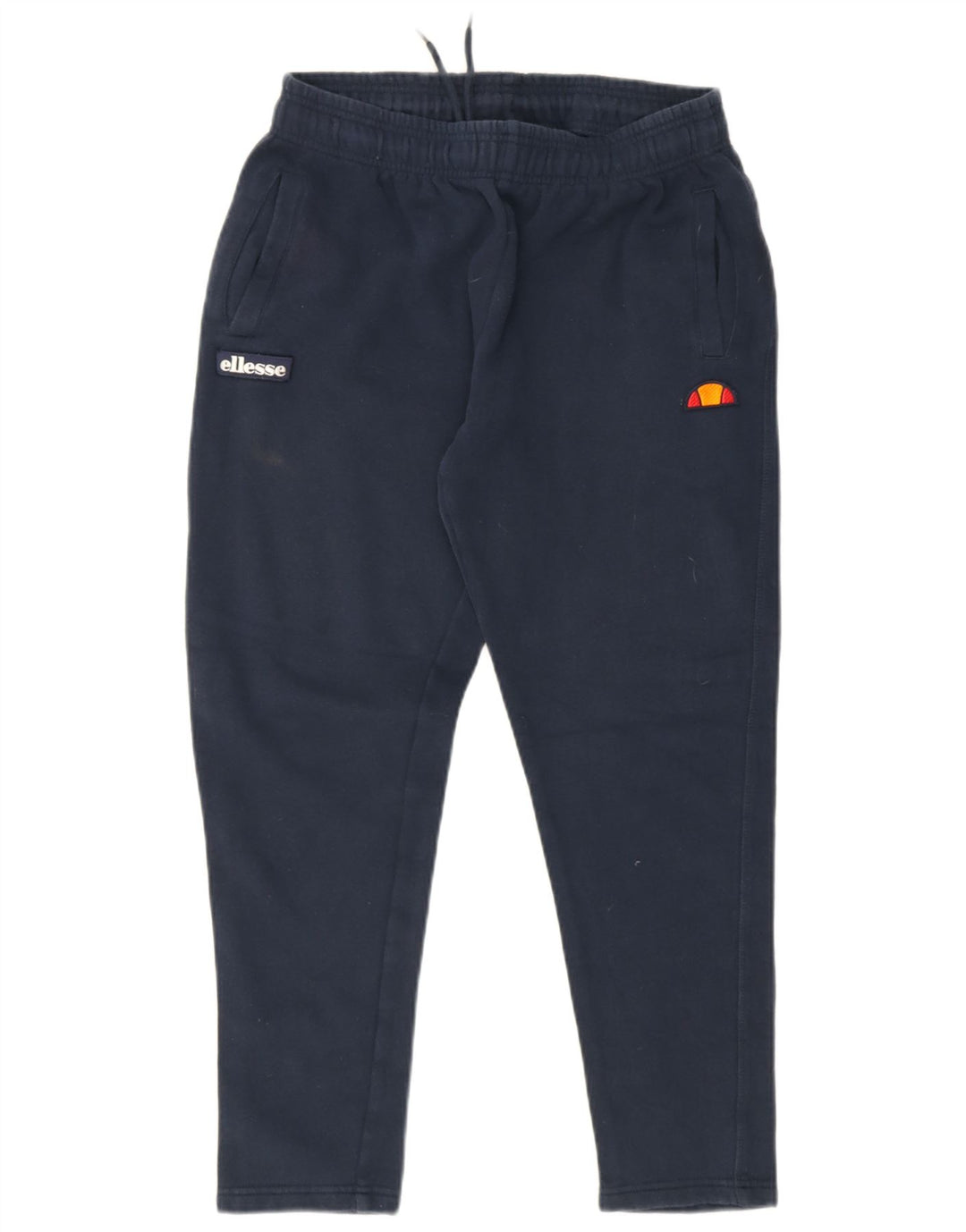 Ellesse Pantalones de chándal para mujer UK 44 Medium Azul marino Algodón