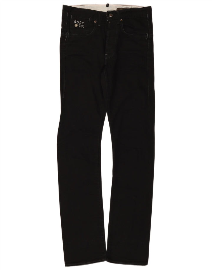 Vaqueros G-Star Structor Slim para hombre W29 L34 Algodón negro