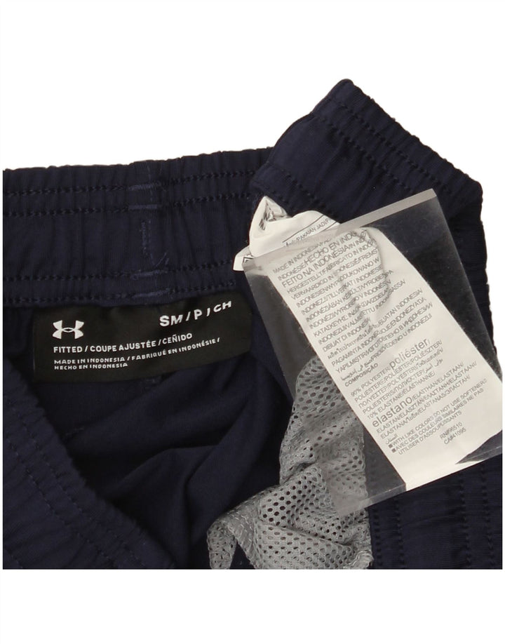 UNDER ARMOUR Pantalón de chándal gráfico para hombre Pequeño Poliéster azul marino