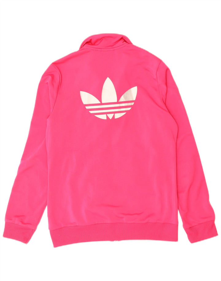 Adidas Chaqueta de chándal gráfica para niña 14-15 años Rosa Poliéster